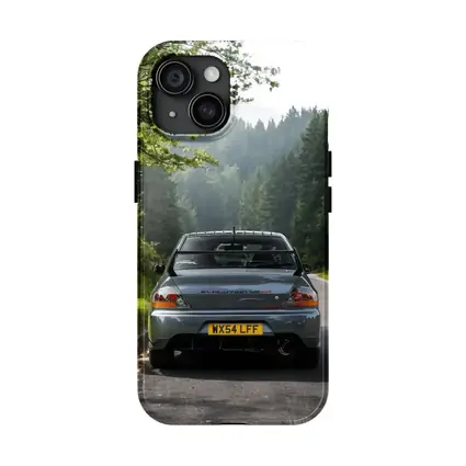 Mitsubishi Lancer Evolution Forest Road Rear