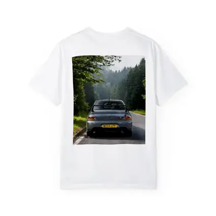 Mitsubishi Lancer Evolution Forest Road Rear