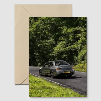 Mitsubishi Lancer Evo Forest Road Drive