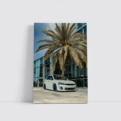 Mitsubishi Lancer Stance Build Palm Tree City
