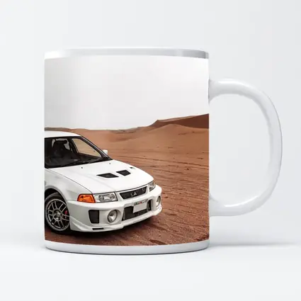 Mitsubishi Lancer Evolution Desert Sand Dunes