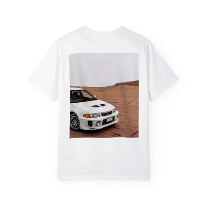 Mitsubishi Lancer Evolution Desert Sand Dunes