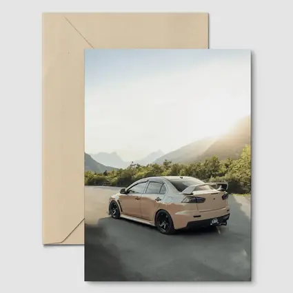 Mitsubishi Lancer Evo Mountain Road Drive