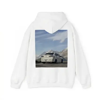 Mitsubishi Lancer Evolution White Mountain Road