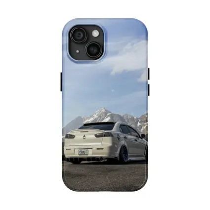 Mitsubishi Lancer Evolution White Mountain Road