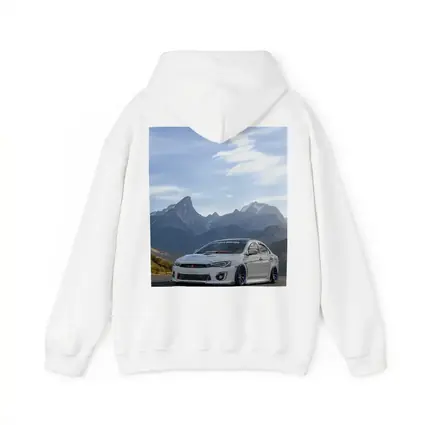 Mitsubishi Lancer Evolution Mountain Road Scene