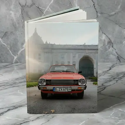 Mitsubishi Lancer Red Classic Car European Palace