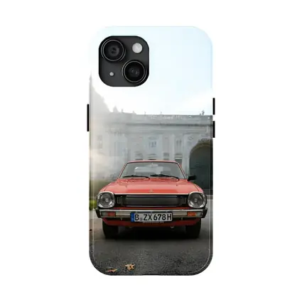 Mitsubishi Lancer Red Classic Car European Palace