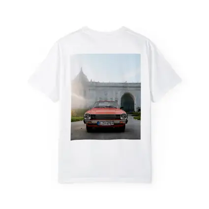 Mitsubishi Lancer Red Classic Car European Palace