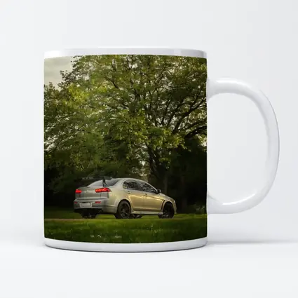 Mitsubishi Lancer Evolution Silver Park Setting
