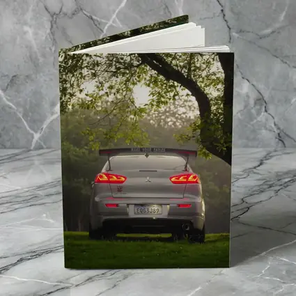 Mitsubishi Lancer Rear View Misty Park