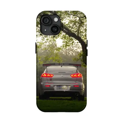 Mitsubishi Lancer Rear View Misty Park
