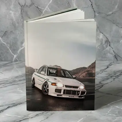 Mitsubishi Lancer Evolution White Mountain Road