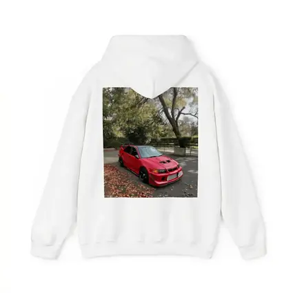 Mitsubishi Lancer Evolution Red Park Setting