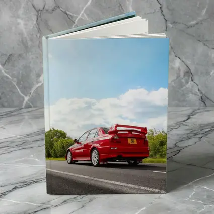 Mitsubishi Lancer Evolution Red Road Drive
