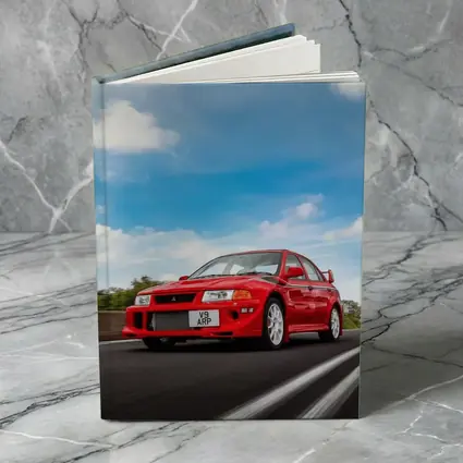 Mitsubishi Lancer Evolution Red Road Speed