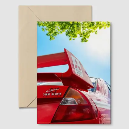 Mitsubishi Lancer Evolution Tommi Makinen Red