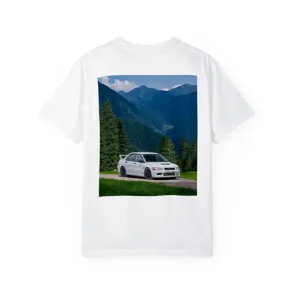 Mitsubishi Lancer Evolution White Mountain Road