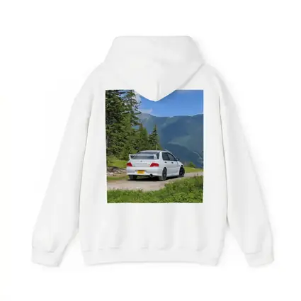 Mitsubishi Lancer Evolution White Mountain Road