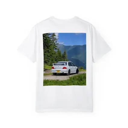 Mitsubishi Lancer Evolution White Mountain Road