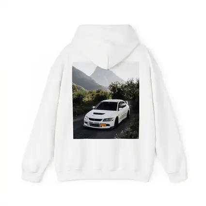 Mitsubishi Lancer Evolution White Mountain Road