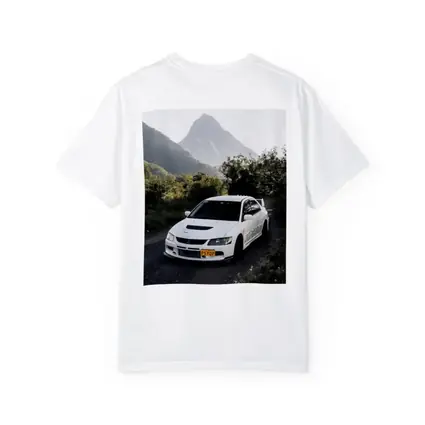 Mitsubishi Lancer Evolution White Mountain Road