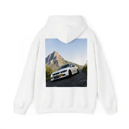 Mitsubishi Lancer Evolution White Mountain Road