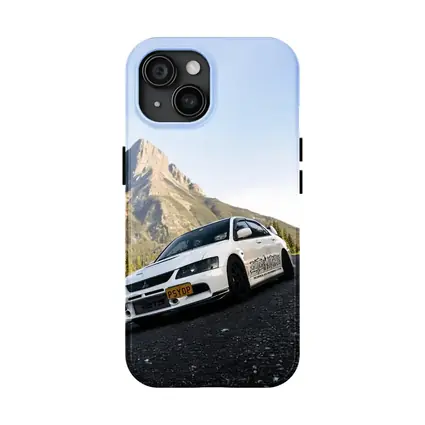 Mitsubishi Lancer Evolution White Mountain Road