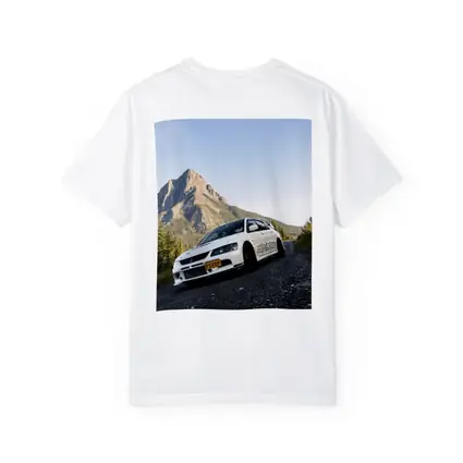 Mitsubishi Lancer Evolution White Mountain Road