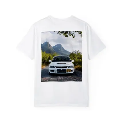 Mitsubishi Lancer Evolution White Mountain Road