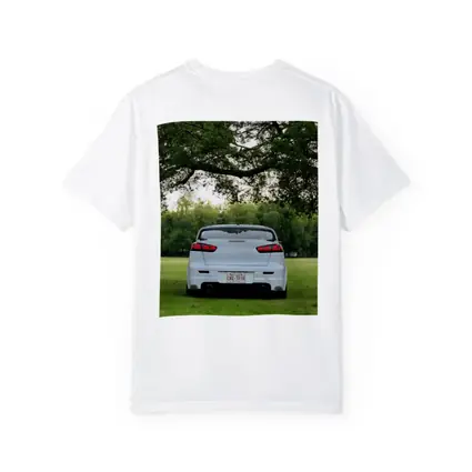Mitsubishi Lancer White Rear Park Setting