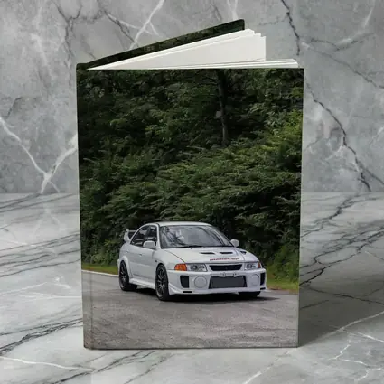 Mitsubishi Lancer Evo White Mountain Road