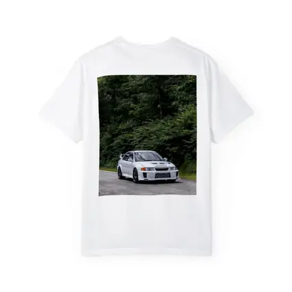 Mitsubishi Lancer Evo White Mountain Road