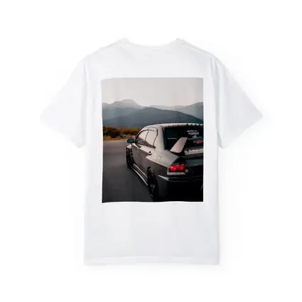 Mitsubishi Lancer Evo Mountain Road Dusk