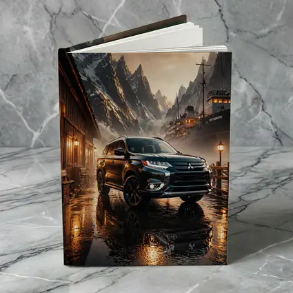 Mitsubishi Outlander SUV Rainy Mountain Dock