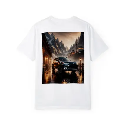 Mitsubishi Outlander SUV Rainy Mountain Dock