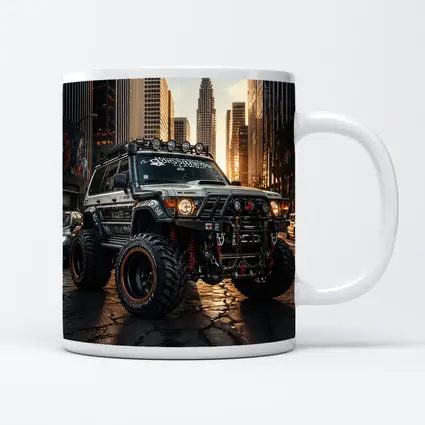 Mitsubishi Pajero Off Road Los Angeles Street