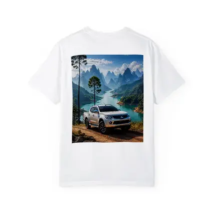 Mitsubishi L200 Triton Mountain River Landscape