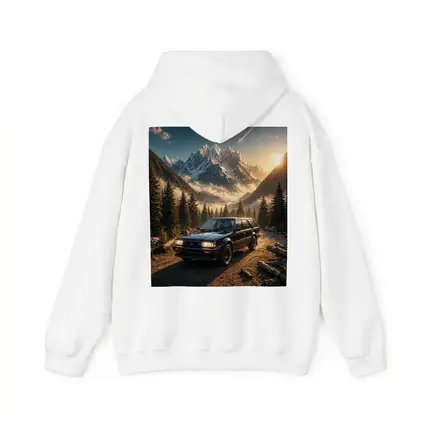 Mitsubishi Classic Wagon Snowy Mountain Forest