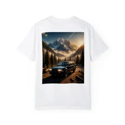 Mitsubishi Classic Wagon Snowy Mountain Forest