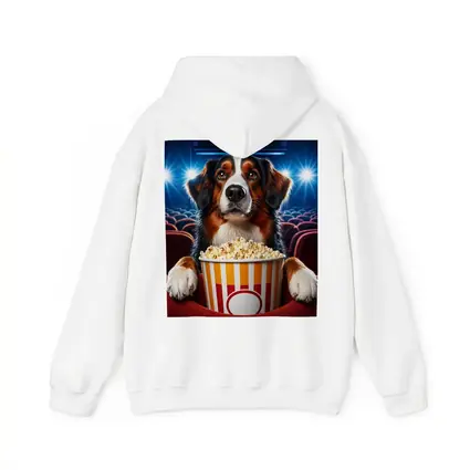 Bernese Mountain Dog Cinema Popcorn Night