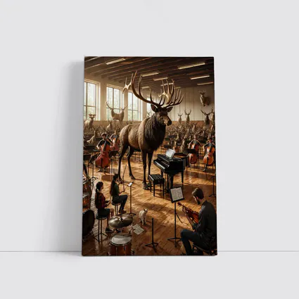 Giant Moose Orchestra Music Studio Scene