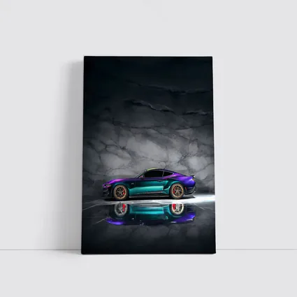 Ford Mustang RTR Purple Teal Studio