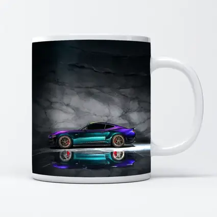 Ford Mustang RTR Purple Teal Studio