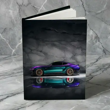 Ford Mustang RTR Purple Teal Studio