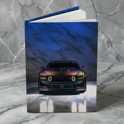 Ford Mustang RTR Multicolor Front Marble Background