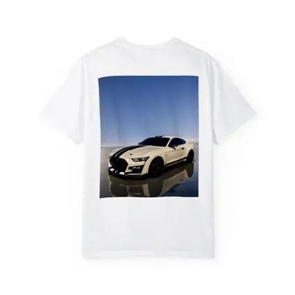Ford Mustang Shelby GT500 White Racing Stripes