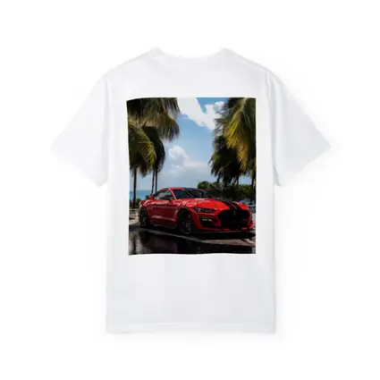 Ford Mustang Shelby GT500 Red Palm Trees