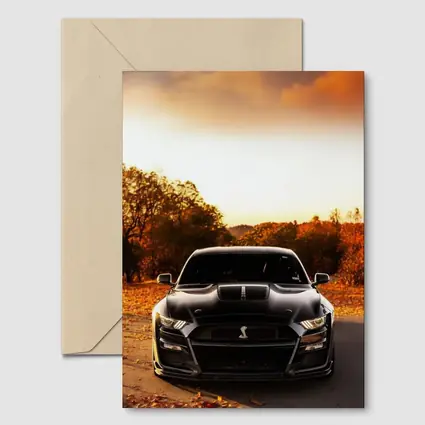 Ford Mustang Shelby GT500 Autumn Sunset