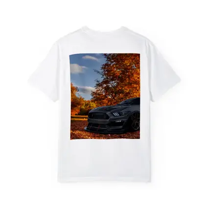 Ford Mustang GT350 Autumn Forest Setting